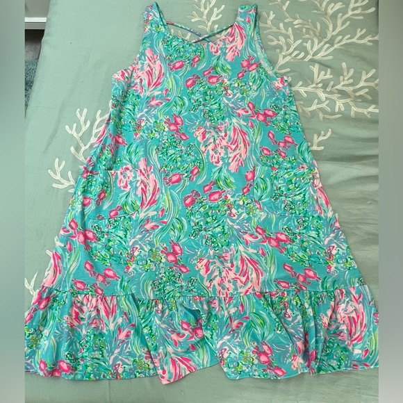 EUC Lily Pulitzer Kristen Flounce Dress with Pockets - Picture 4 of 7